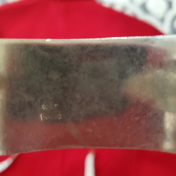 Sterling silver cuff bracelet - Picture 3 of 6